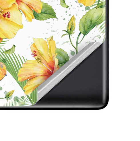 Yellow Hibiscus Google Pixel 6 Skin